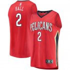 Camiseta Lonzo Ball 2 New Orleans Pelicans Statement Edition Rojo Hombre